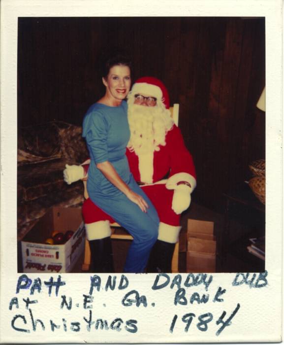 Patt with Dub - Christmas 1984