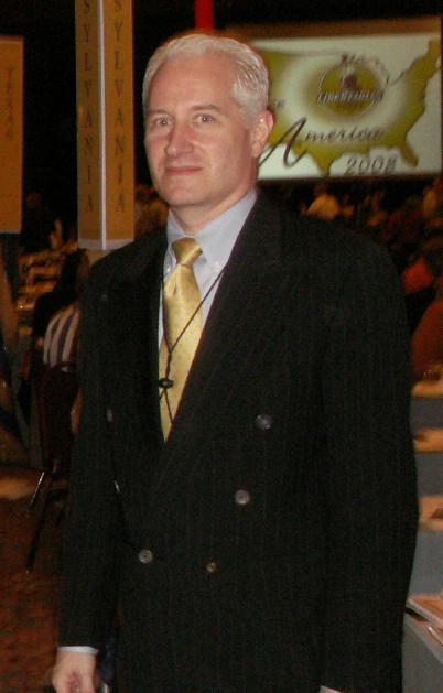 Richard Clarke Randall at the 2008 Libertarian Party National Convention (in Denver, CO) May 22–26, 2008 (age 49).