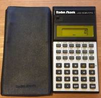 Radio Shack EC-498 Calculator with black case
