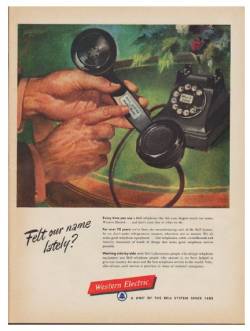 1953 Western Electric ad