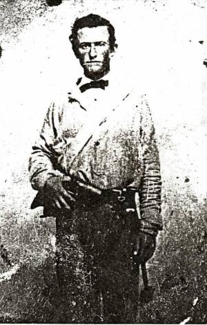  Pleasant Hill and Jenkin's Ferry battle veteran, Robert Manning Rodgers. He served with the Confederate 26th Arkansas Infantry, Co. B.