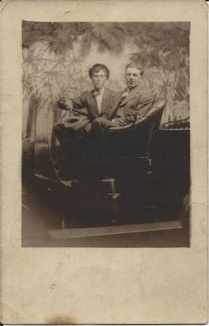 Clarence Richard Randall & Will Clarke. Circa 1910.