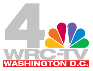 WRC-TV Channel 4 logo (including the NBC peacock logo that was updated in 1986)