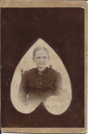 The back of this photo reads: "Grandma Randall. H.O. Randall mother". Which means that this is Sophia Mitchell Randall. Date unknown.