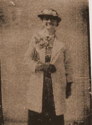 Sophia Mitchell. Date unknown. But obviously in her later years.