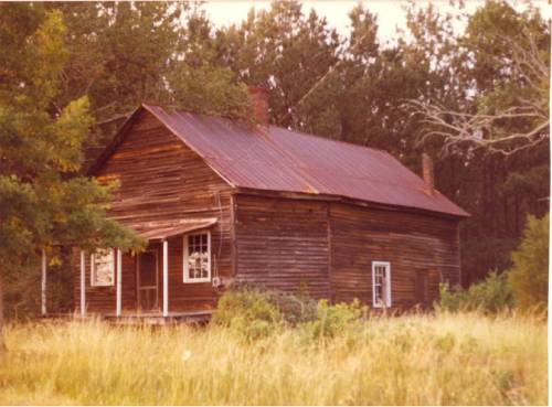 Old GOODWILL STORE and Post Office Building - c. 1970, Located in Gumlog Community, Franklin County, GA