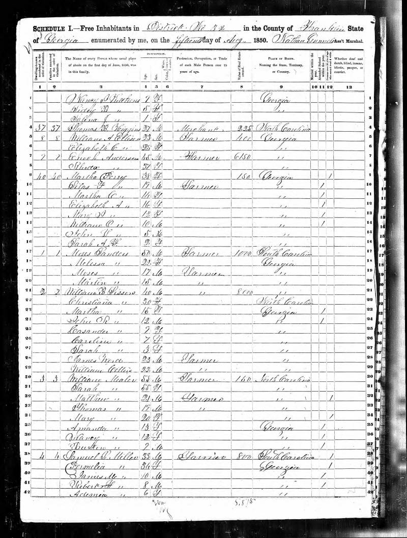 1850 U.S. Census